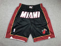 Men's Miami Heat Black Pocket Shorts1