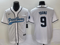 Men's Carolina Panthers Bryce Young #9 White Game Jerseys Joint Edition