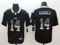 Men's New York Jets #14 Sam Darnold Black Game Player Jerseys