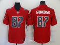 Men's Tampa Bay Buccaneers Rob Gronkowski #87 Red Game Player Jerseys