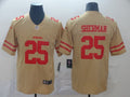 Men's San Francisco 49ers Richard Sherman #25 Gold Inverted Legend Jerseys