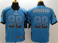 Men's Carolina Panthers Star Lotulelei #98 Blue Game Jerseys