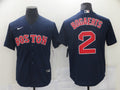 Men's Boston Red Sox Xander Bogaerts #2 Navy Replica Baseball Jerseys