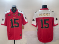 Men's Kansas City Chiefs Patrick Mahomes #15 Red Alternate Player Jerseys