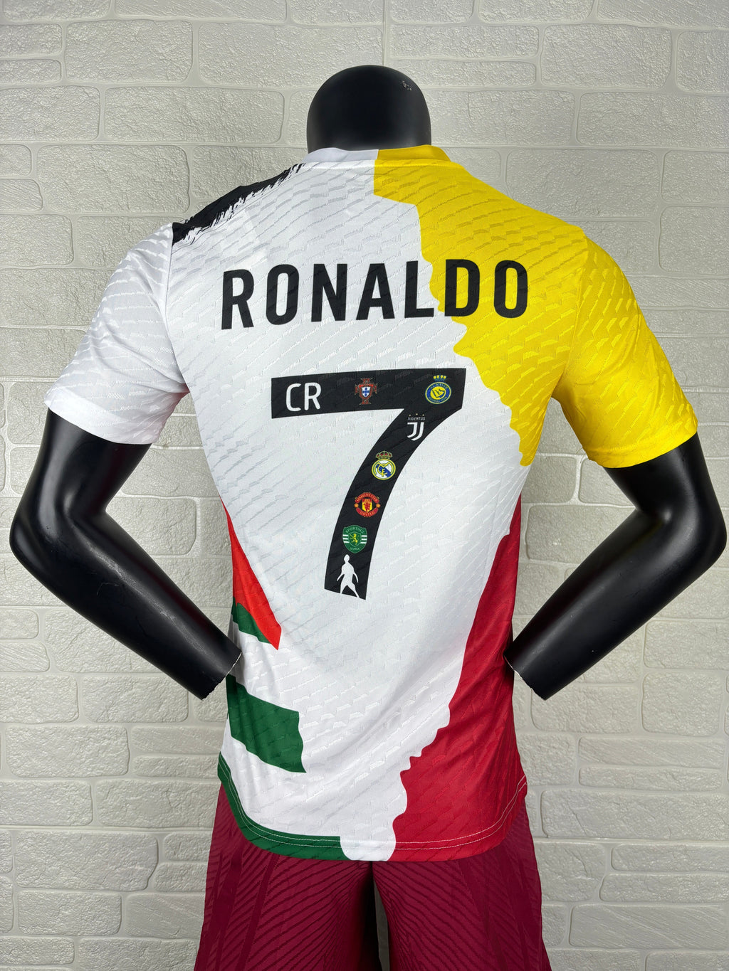 2025-26 Real Madrid Cristiano Ronaldo Player Version Jersey