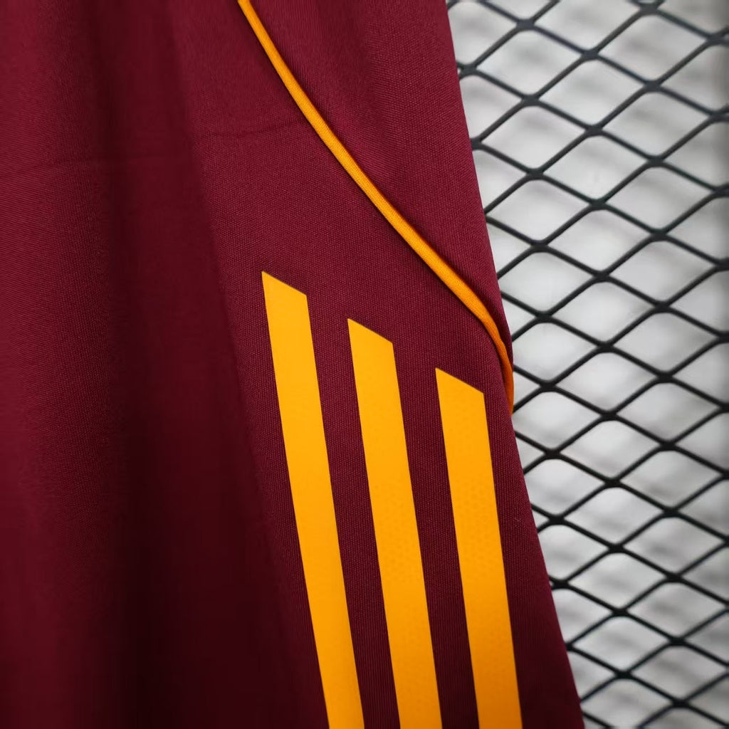 2025-26 AS Roma Home Player Edition Shorts - Men's