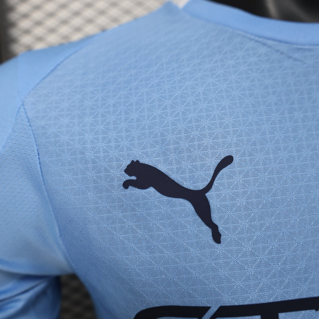 2025-26 Manchester City Home Player Version Jersey - Men's