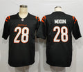 Men's Cincinnati Bengals Joe Mixon #28 Black Game Player Jerseys