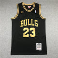 Men's Chicago Bulls Michael Jordan 1997-98 Black Hardwood Classics Swingman Jerseys
