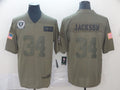 Men's Las Vegas Raiders Bo Jackson #34 Brown Game Jerseys