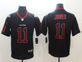 Men's Atlanta Falcons #11 Julio Jones Black Alternate Game Jerseys
