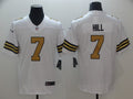 Men's New Orleans Saints Taysom Hill #7 White Player Game Jerseys