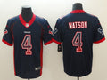 Men's Houston Texans Deshaun Watson #4 Navy Game Player Jerseys