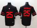 Men's San Francisco 49ers Richard Sherman #25 Black Game Jerseys