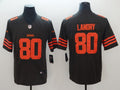 Men's Cleveland Browns Jarvis Landry Black Game Jerseys