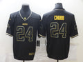 Men's Cleveland Browns Nick Chubb #24 Black Game Player Jerseys