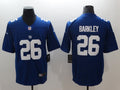 Men's New York Giants #26 Saquon Barkley Jerseys Blue