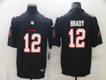 Men's Tampa Bay Buccaneers Tom Brady #12 Black Player Game Jerseys