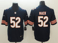 Men's Chicago Bears Khalil Mack #52 Navy Game Jerseys
