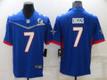 Men's Dallas Cowboys Trevon Diggs #7 Blue ALL STAR Game Jerseys