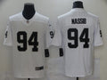 Men's Las Vegas Raiders Carl Nassib #94 White Game Jerseys