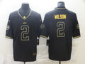 Men's New York Jets Zach Wilson #2 Black Game Jerseys