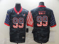 Men's Houston Texans J.J. Watt #99 Gray Camouflage Game Player Jerseys