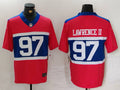 Men's New York Giants Dexter Lawrence II #97 Century Red Alternate Player Game Jerseys