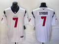 Men's Houston Texans C.J. Stroud #7 White Game Jerseys