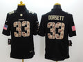 Men's Dallas Cowboys Tony Dorsett #33 Black Game Player Jerseys