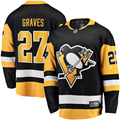 Men's Pittsburgh Penguins Ryan Graves #27 Black Player Game Jerseys