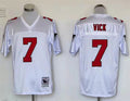 Men's Atlanta Falcons Michael Vick Mitchell & Ness White Legacy Replica Jerseys