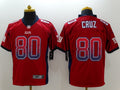 Men's New York Giants Victor Cruz #80 Red Game Jerseys