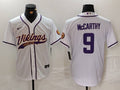 Men's Minnesota Vikings J.J. McCarthy #9 White Game Jerseys