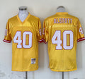 Men's Tampa Bay Buccaneers Mike Alstott Mitchell & Ness Yellow Legacy Replica Jerseys