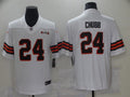 Men's Cleveland Browns Nick Chubb #24 White 1946 Collection Alternate Game Jerseys