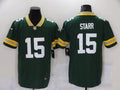 Men's Green Bay Packers Bart Starr #15 Green Game Jerseys
