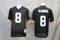 Men's New Orleans Saints Archie Manning Mitchell & Ness Black Legacy Replica Jerseys