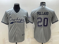 Men's Dallas Cowboys Tony Pollard #20 Gray Game Player Jerseys Joint Edition
