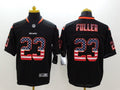 Men's Chicago Bears Kyle Fuller #23 Black Game Jerseys