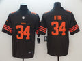 Men's Cleveland Browns Carlos Hyde Brown Game Player Jerseys
