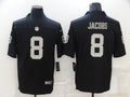 Men's Las Vegas Raiders Josh Jacobs #8 Black Game Jerseys