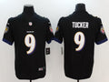 Men's Baltimore Ravens Justin Tucker #9 Black Game Player Jerseys