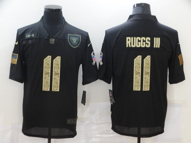 Men's Las Vegas Raiders Henry Ruggs III #11 Black Authentic Game Jerseys