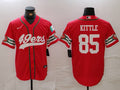 Men's San Francisco 49ers George Kittle #85 Scarlet Player Game Jerseys