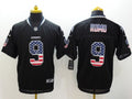 Men's Dallas Cowboys Tony Romo #9 Black Game Jerseys