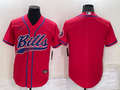 Men's Buffalo Bills Red Blank Jerseys