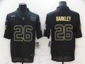 Men's New York Giants #26 Saquon Barkley Black Game Player Jerseys