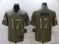 Men's Las Vegas Raiders Davante Adams #17 Brown Game Player Jerseys