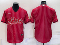 Men's San Francisco 49ers Red Blank Game Jerseys